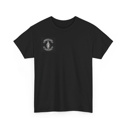 Blessed Mother Prayer Tee | Unisex Heavy Cotton T-Shirt | Faith, Spirituality, Religious Gift, Catholic Apparel, Inspiration